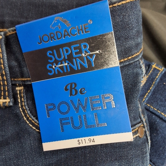 Jordache Kids Super Skinny Jeans - Blue - Picture 5 of 17